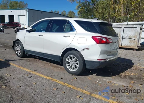2018 Chevrolet Equinox Lt из США, поврежденный, VIN 2GNAXSEV3J6352232